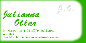 julianna ollar business card